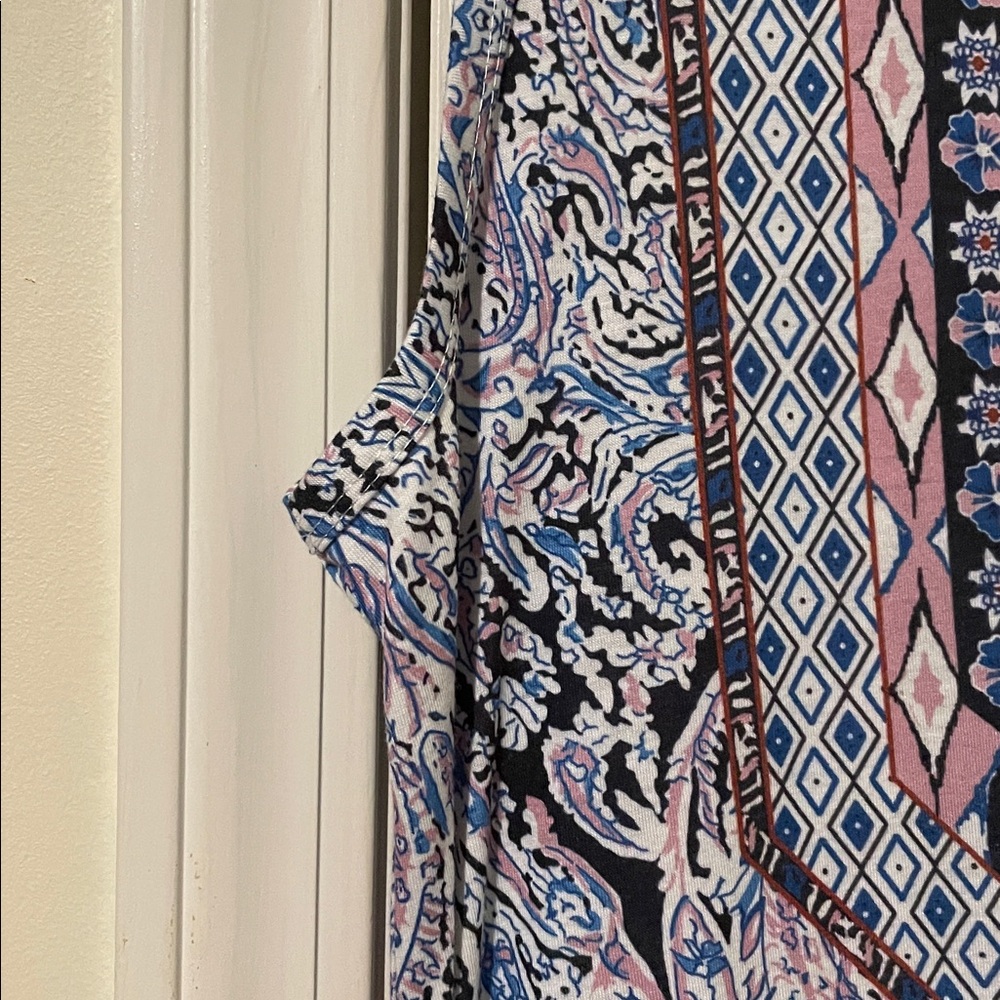 Paisley Sleeveless Dress - Picture 7 of 9